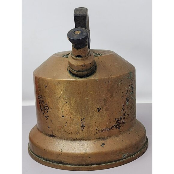 Copper Tea Kettle Black Handle Antique Rustic Patina Collectible‎ Water Boiler - Picture 2 of 11